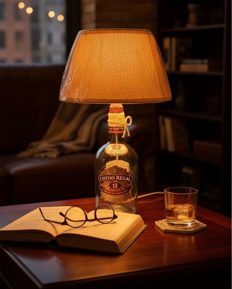 Chivas Regal Bottle Lamp