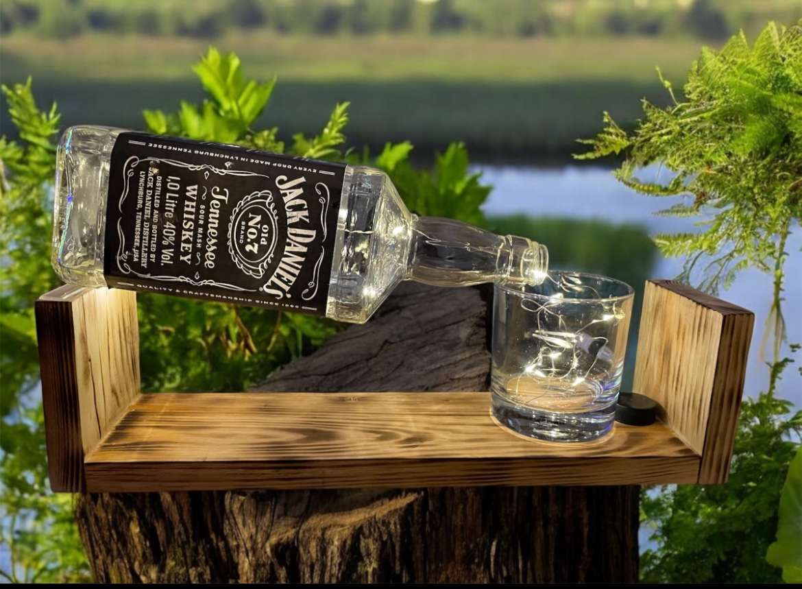 Jack Daniels Bottle Decor