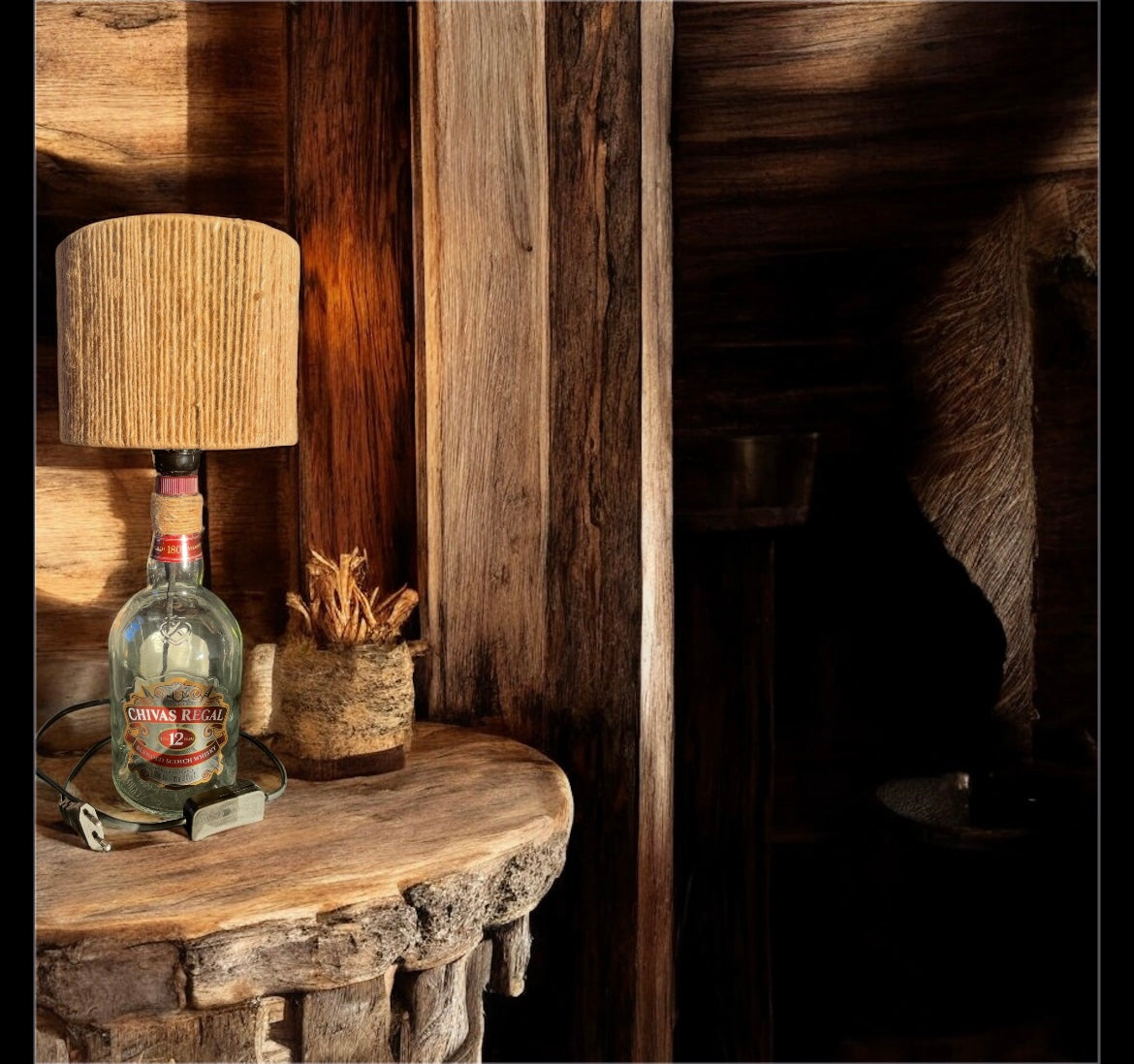 Chivas Regal Bottle Lamp